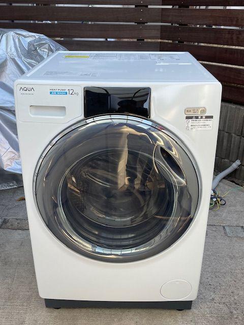 AQUA ドラム式洗濯機 AQW-DX12M 大容量12kg 2022年製 （ 洗濯機