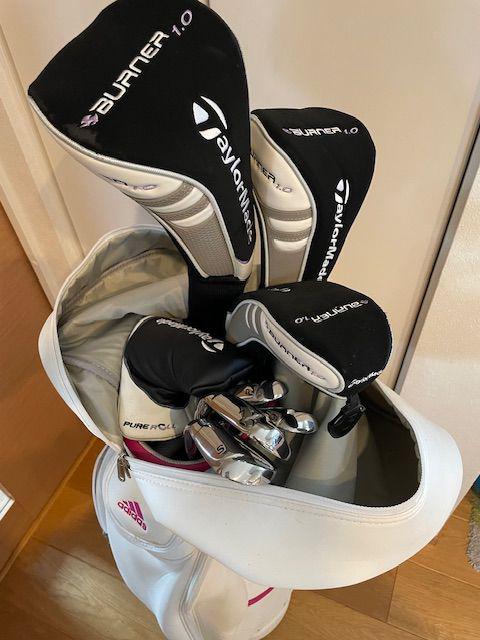 【レディース】TaylorMade BURNER クラブ 8本セット