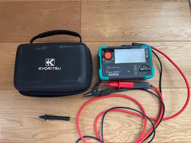 共立電気計器 KYORITSU 絶縁抵抗計 KEW 3432