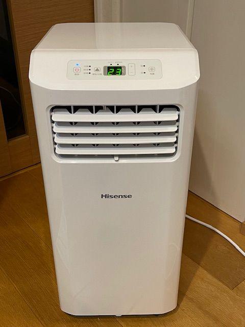 安価 美品】Hisense スポットエアコン HPAC-22F 2023年製 （ エアコン 扇風機・サーキュレーター