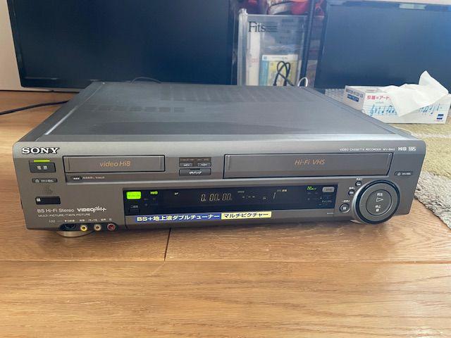 SONY HI8 VHS ビデオデッキ WV-BW2