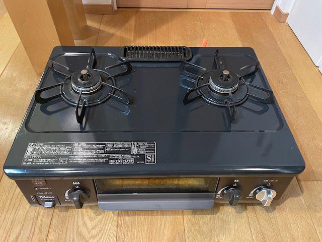 パロマ ガスコンロ IC-S37BM-2L LPガス用 2023年製（ガスコンロ（ガス 