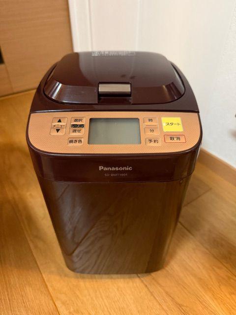 中古　Panasonic 　ホームベーカリー　SD-BMT1001-T 楽天市場】【中古】パナソニック ホームベーカリー 1斤タイプ