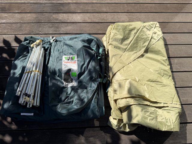 モンベル ムーンライト 3型 グランドシート付き mont-bell ムーンライトテント3型 グランドシート付 ムーン