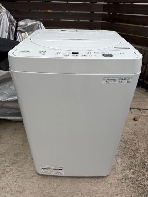 SHARP 洗濯機 ES-GE5H-W 2024年製 【公式通販】