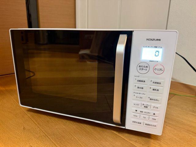 【ほぼ未使用】2025年製 KOIZUMI オーブンレンジ KOR-1605