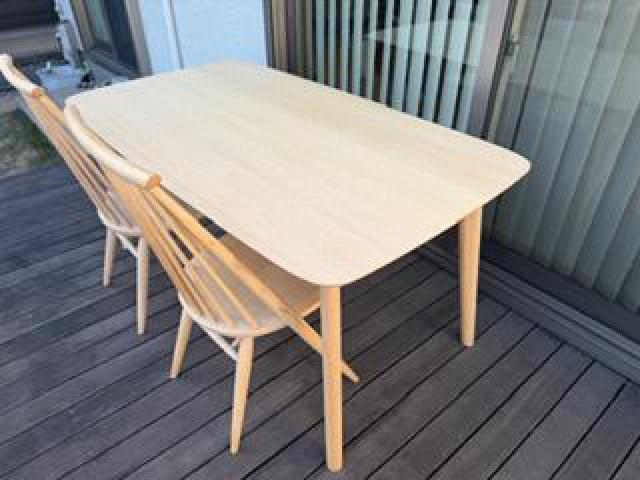 柏木工 CIVIL シビル ダイニングテーブル 椅子×2 （ その他ブランド