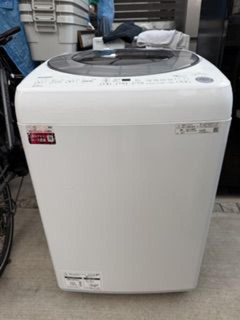 SHARP 洗濯機 ES-GV8G 大容量8.0kg 2022年製