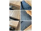 ダイニング4点セット モダンダイニングチェア 幅120cm USED