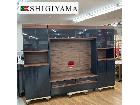 シギヤマ家具 壁面テレビボード+サイドキャビネット2点セットの詳細ページを開く