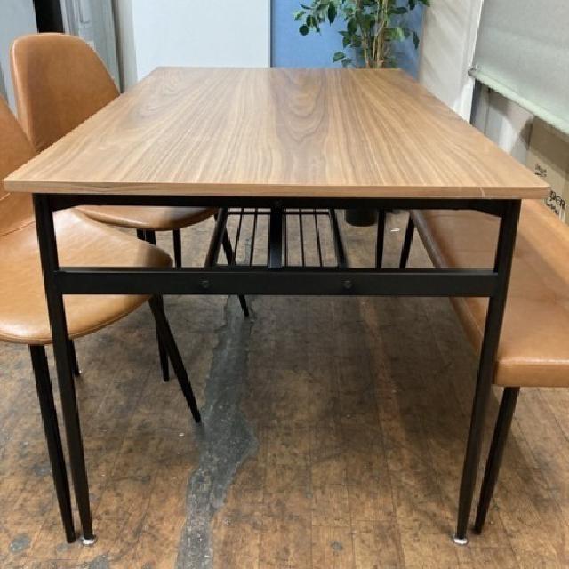 ダイニング4点セット モダンダイニングチェア 幅120cm USED