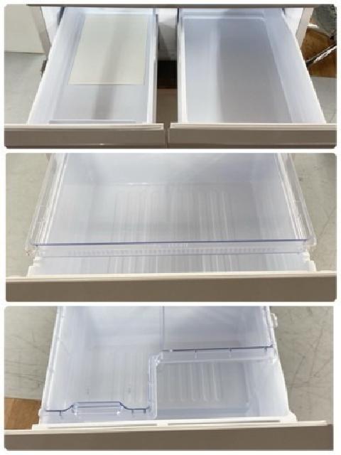 SHARP 5ドア冷蔵庫（412L 両開き）22年製 SJ-X416J-T