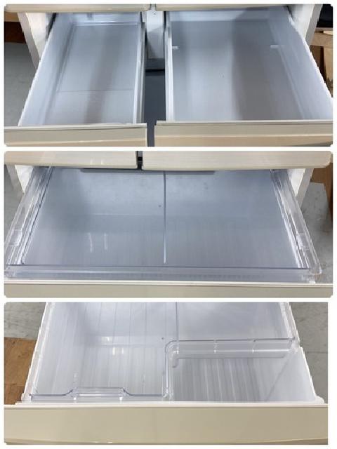 SHARP 6ドア冷蔵庫（455L 観音開き）18年製 SJ-F461E