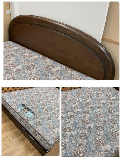  アイシン精機 TOYOTA ワイドダブルベッド 引き出し付 幅155cm USED 綺麗