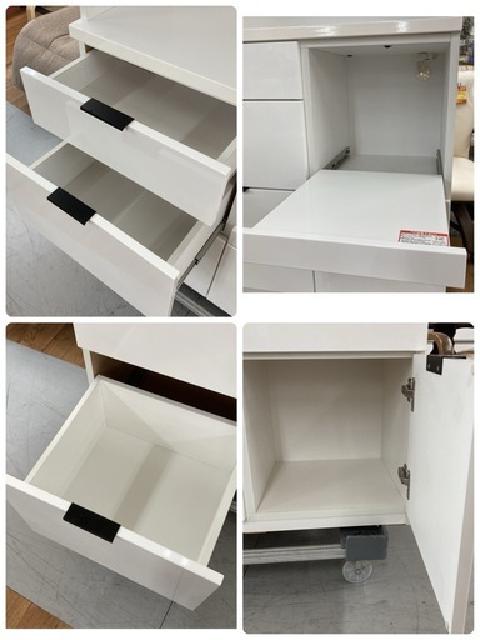 NITORI ニトリ キッチンボード 食器棚 ETONA エトナ 幅88.5cm USED 美 