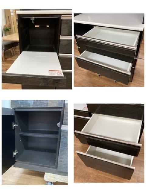 NITORI ニトリ キッチンボード 食器棚 Nポスティア120 幅120cm USED