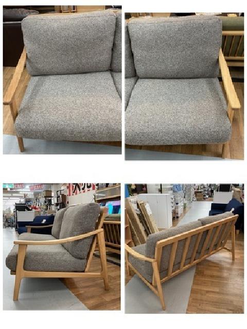 シギヤマ家具 LOKSER ロクサー 2.5Pファブリックソファ