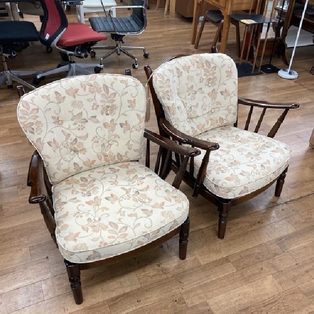 カリモク コロニアル アームチェア Karimoku 2脚