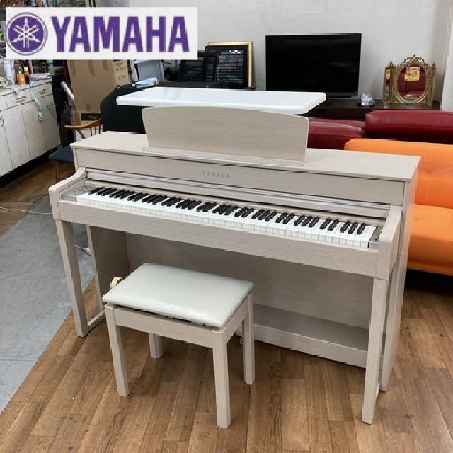 YAMAHA ヤマハ楽器 クラビノーバ 電子ピアノ CLP-545WA 木製鍵盤 椅子 