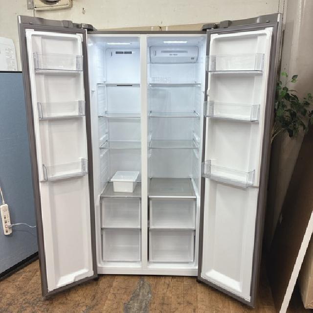 AQUA｜アクア 観音開きタイプ 2ドア 冷蔵庫 (475L) 22年製 AQR-SBS48K