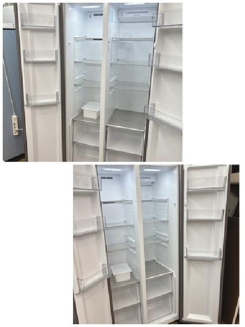 AQUA｜アクア 観音開きタイプ 2ドア 冷蔵庫 (475L) 22年製 AQR-SBS48K