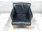 CASSINA アームチェア ブラックレザー…