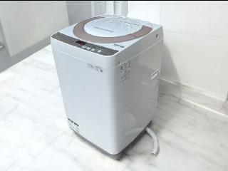 SHARP　全自動洗濯機　ES-KS70V　2020年製　7.0㎏ 中古 7.0kg 全自動洗濯機 シャープ ES-KS70V-W 2020年製 簡易
