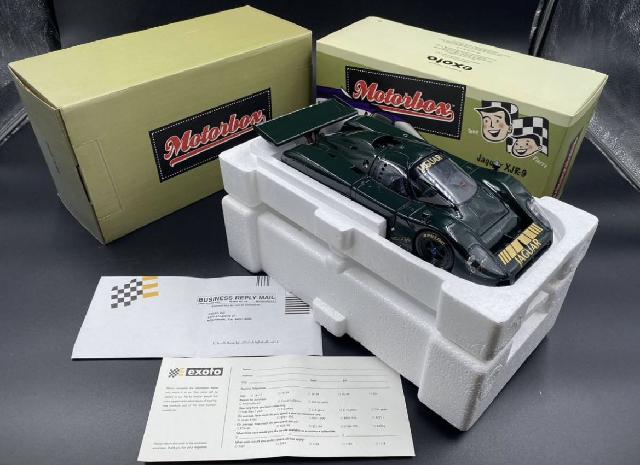 激レア 希少品 Exoto Motorbox エグゾト 1/18 Jaguar XJR-9