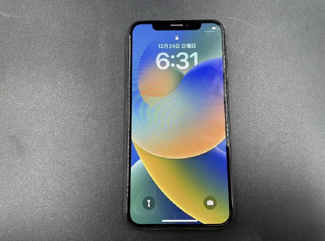 Apple アップル iPhone X 256GB SIMロックなし 最大容量72% MQC12J
