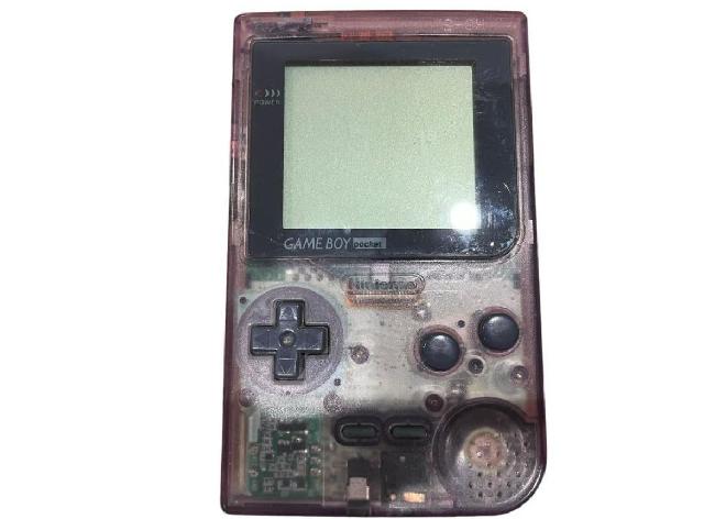 Nintendo ゲームボーイポケット クリアパープル バッテリー付き