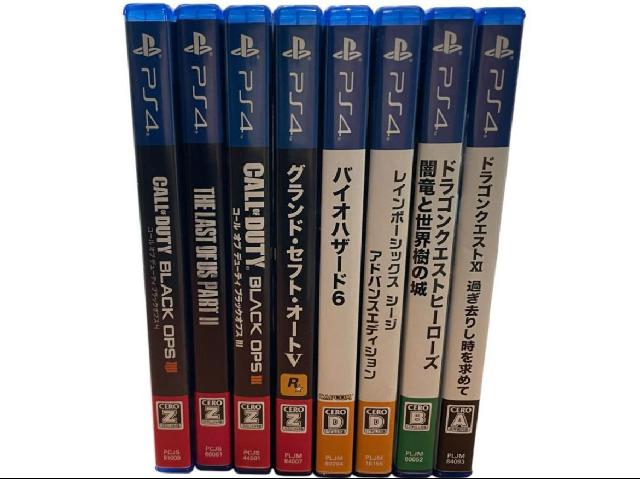 PS4 ソフト　まとめ売り 8本セット