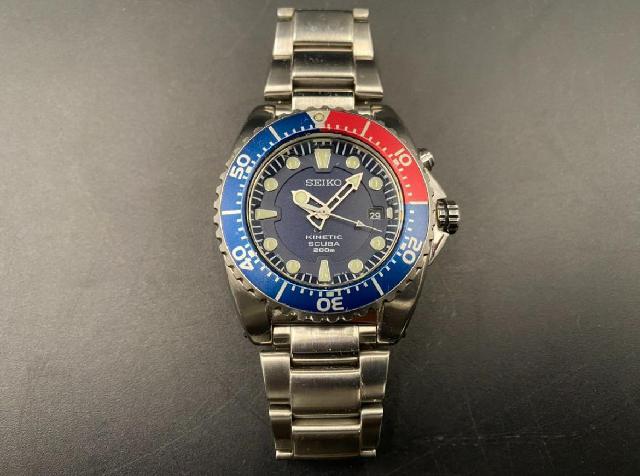 SEIKO キネティック Seiko 5M62-0BL0 スキューバ 200m セイコー⁄プロ