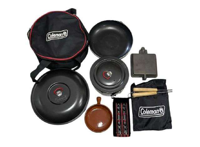 Coleman コールマン アルミクッカーセット ホットサンドクッカー付き 調理器具 調理用品 キャ