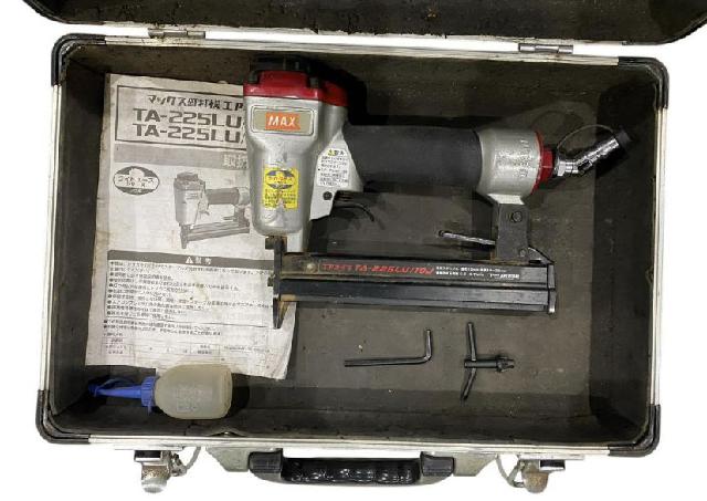 MAX エアネイラ TA-225LU/10J　常圧ステープル用　釘打機