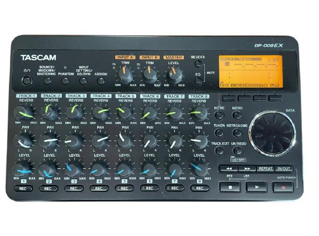 TASCAM(タスカム) DP-008EX マルチトラックレコーダー 電源付