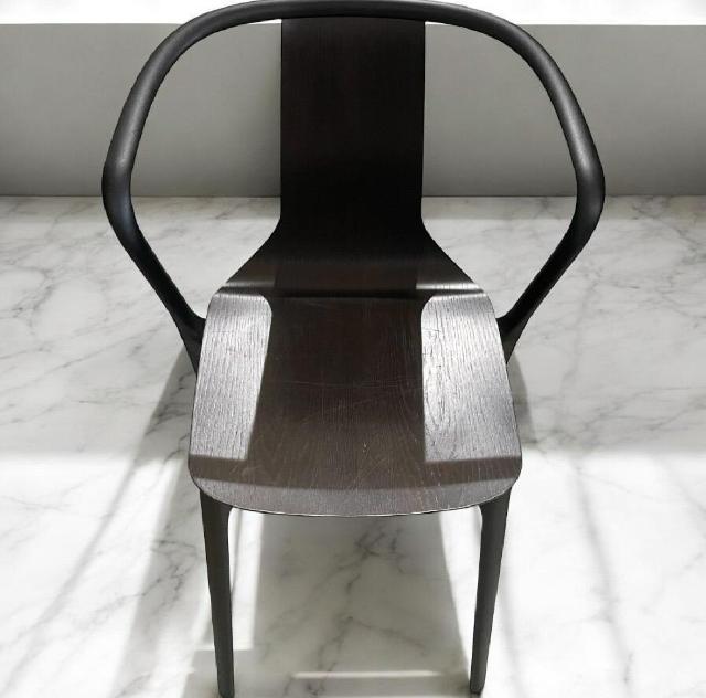 Vitra ヴィトラ べルヴィルチェア ダイニング アーム チェア ブラック