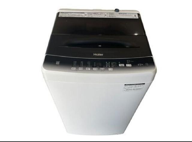 洗濯機 ハイアール JW-U45LK 2024年製
