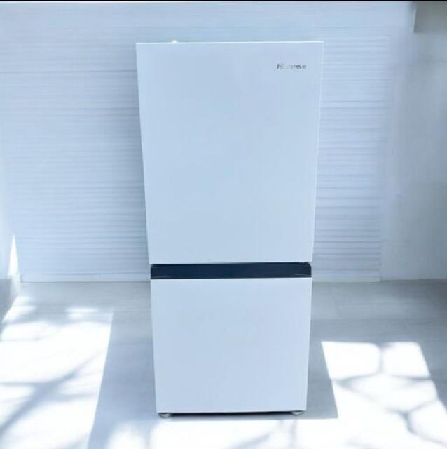 高年式 ハイセンス Hisense ノンフロン冷凍冷蔵庫 HR-D13E2W