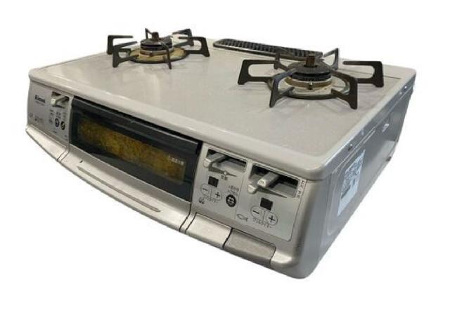 ガステーブル コンロ RTS-M660CS-TR リンナイ 都市ガス 11年製 【公式 
