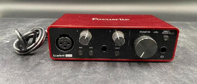 オーディオインターフェース Scarlett 久留米市出張買取 買取マクサス福岡博多店