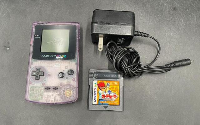 任天堂 ゲームボーイカラー クリアパープル 福岡市出張買取 買取マクサス福岡博多店