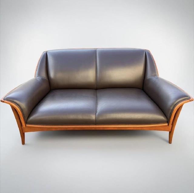 ◻︎【美品】MORISHIGE N-LEGER N-レジェ 2Pソファ 本革 MORISHIGE N-LEGER N-レジェ 2Pソファ 本革 （ その他ブランド家具）の
