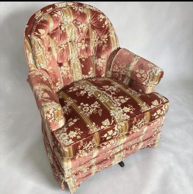 ドレクセルヘリテイジ 1人掛けソファ 回転式ソファ Upholstery