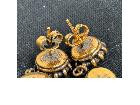 GUCCI ピアス タイガーヘッド ラインストーン