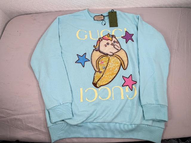 GUCCI ばなにゃ クルーネック スウェット 