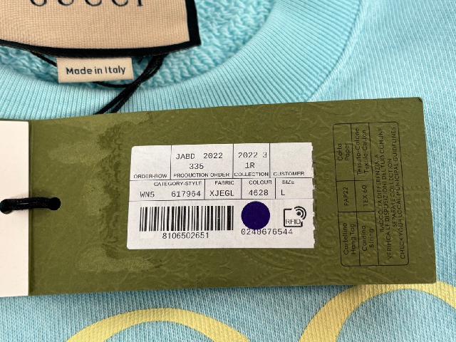 GUCCI ばなにゃ クルーネック スウェット 