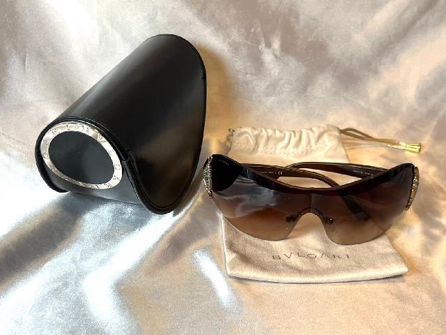 BVLGARI サングラス 6061-B ケース付き