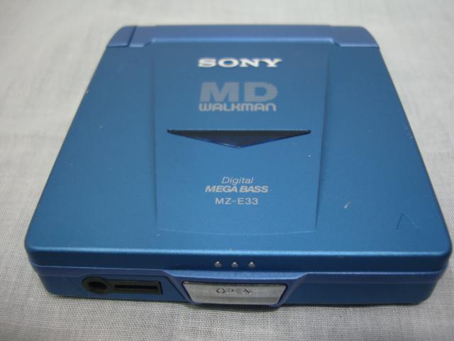 SONY MDウォークマン MZ-E33 動作品