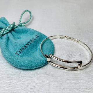 Tiffany & Co. レクタングル オープンスクエア バングル925 ティファニー TIFFANY オープンレクタングル オープンスクエア