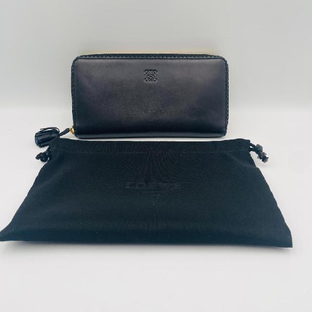 ロエベ アナグラム ラウンド ファスナー 長財布 （ その他ブランド）の